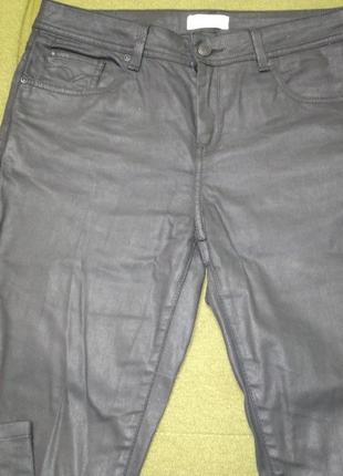 Черные вощеные джинсы lee cooper