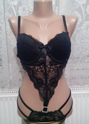 Эксклюзивный кружевной набор нижнего белья rainbow 75b