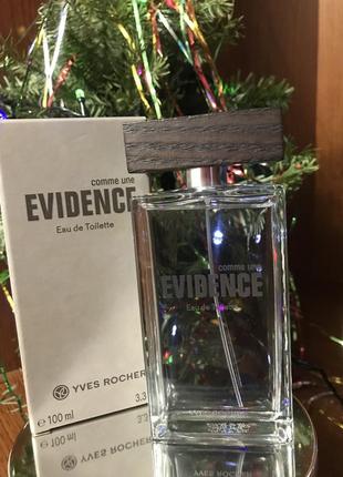 Туалетная вода evidence 100 мл (польша) без слюда