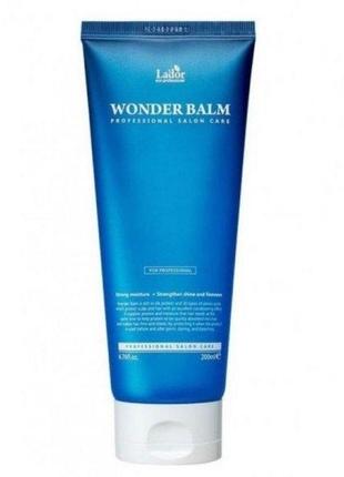 Кератиновий бальзам для ламкого волосся lador wonder balm