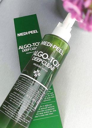 Глубокоочищающая пенка для умывания medi-peel algo-tox deep clear