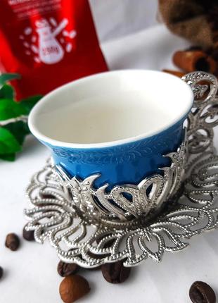 Набір турецьких чашок для кави 6 шт.2 фото