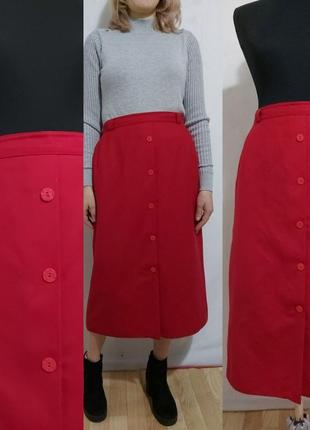 Шерстяная юбка со знаком качества pure wool  c&a2 фото