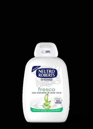 Интим-гель neutro roberts intimo fresco с экстрактом алоэ вера 200мл
