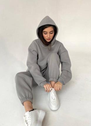 Женский костюм\ Толстовка oversize+джоггеры3 фото