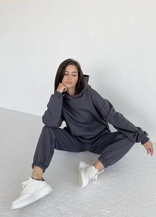 Женский костюм\ Толстовка oversize+джоггеры