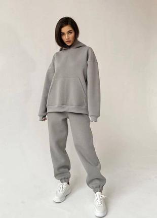 Женский костюм\ Толстовка oversize+джоггеры