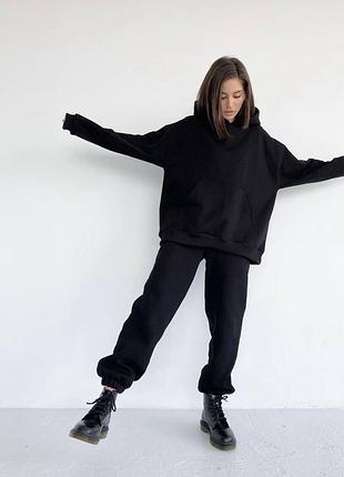 Жіночий костюм // толстовка oversize + джогери