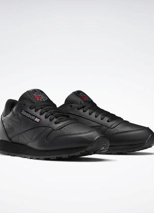 Кроссовки reebok classic leather gy0955 оригинал4 фото