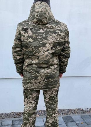 Куртка-бушлат на флисе військова тактична водонепроникна зсу (зсу) 20222115-56 94084 фото