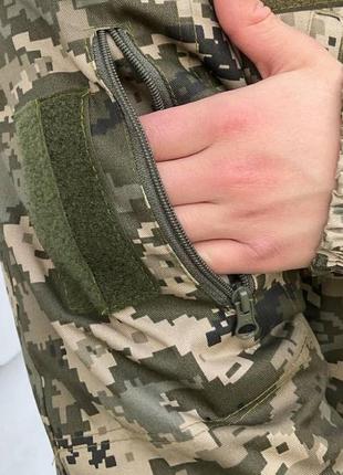 Куртка-бушлат на флисе військова тактична водонепроникна зсу (зсу) 20222115-56 94085 фото