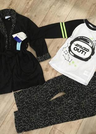 Піжама + халат , комплект