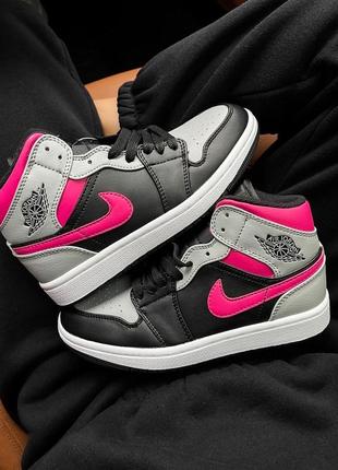 Nike air jordan mid жіночі кросівки