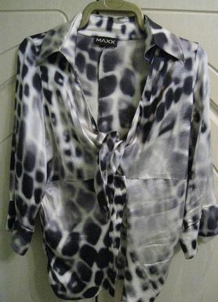 Фірмова жіноча блуза з довгим рукавом на р.46