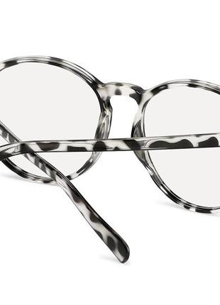 Іміджеві окуляри з захистом, унісекс, стиль - леопард2 фото