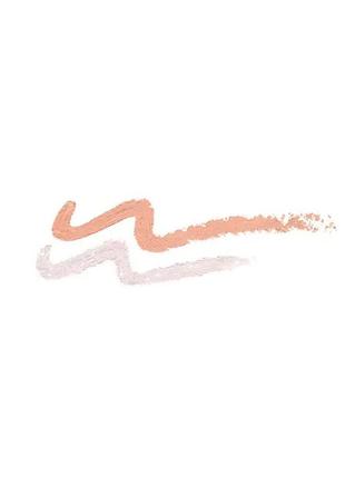 Двоколірні двосторонні тіні-олівець для повік kiko 01 шампанське — пісок2 фото