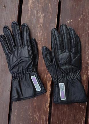 Вінтажні шкіряні рукавички/рукавиці moto line by difi байкерські для мотоцикла мото рукавички