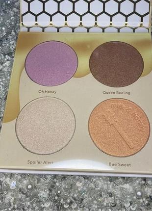 Палетка хайлайтеров beauty bakerie milk & honey highlighter palette 4 x 5 г