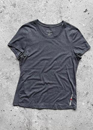 Reebok women’s dark gray crossfit t-shirt футболка