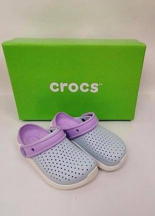 Literide kids  дитячі крокси для дівчаток crocs