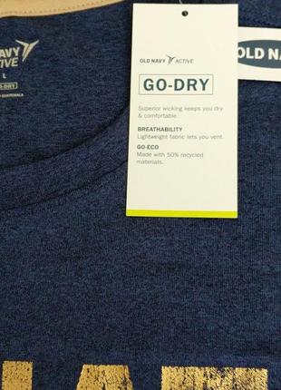 Качественная шикарная футболка для спорта. технология go-dry3 фото