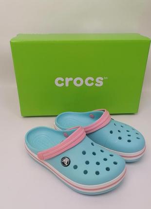 Дитячі крокси сабо crocs crocband kids у наявності2 фото