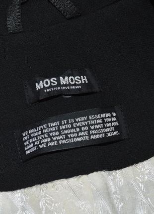 Брендовый черный пиджак жакет блейзер с карманами mos mosh турция вискоза5 фото