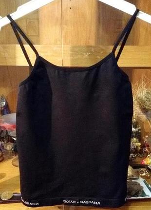 Стильная майка  dolce & gabbana,база,оригинал