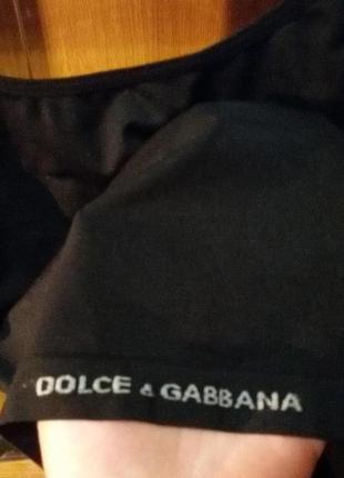 Стильная майка  dolce & gabbana,база,оригинал2 фото