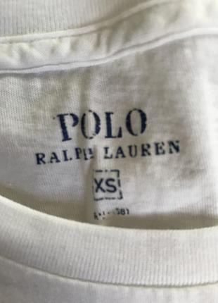 Футболка фирменная модная стильная дорогой бренд ralph lauren размер xs или 342 фото