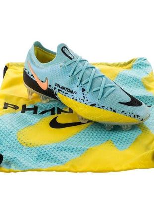 Бутси футбольний чоловік. nike phantom gt2 elite fg (арт. cz9890-407)