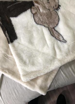 Стильное одеяло  детское шерстяное2 фото
