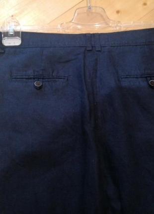 Льняные прямые брюки штаны brax 404 фото