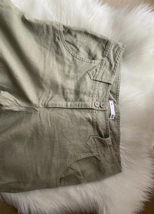 Стильні лляні вкорочені штани2 фото
