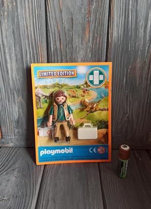 Набор playmobil ветеринар зоопарка