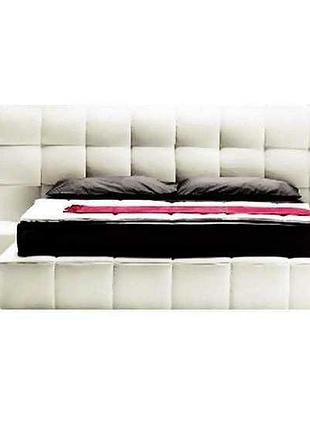 Ліжко з м'якою спинкою з підйомним механізмом бренд (160 х 200) кім