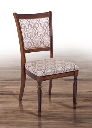 Стілець обідній кухонний з натурального дерева сицилія мікс меблі