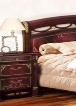 Тумбочка приліжкова з дсп/мдф в спальню  роселла 3ш миро-марк