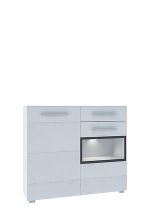 Комод вітрина сервант у вітальню з дсп/мдф 2д1ш правий barry d blonski