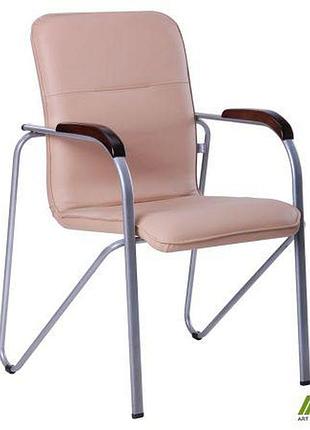 Стілець самба алюміній горіх неаполь n-16 без канта amf