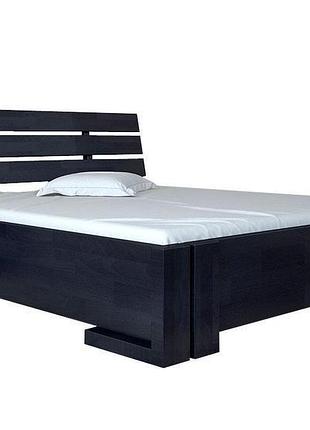 Ліжко двоспальне в спальню з пiйомним механiзмом доміно арбор древ