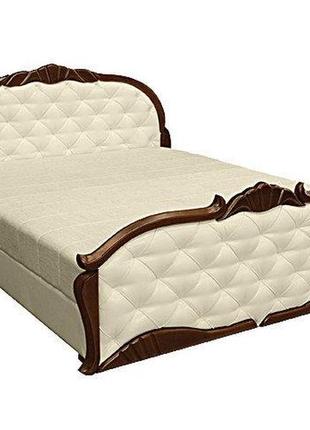 Ліжко двоспальне з м'якою спинкою з матрацом з підйомним механізмом 180х200 мрія-sofa 2