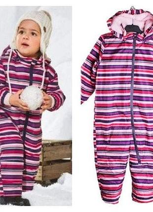 Детский, зимний, термокомбинезон, на  мальчика, девочку, новый, lupilu , (74-80)