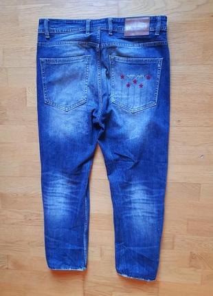 Джинси tommy hilfiger jeans укорочені штани брюки 501 прямі мом