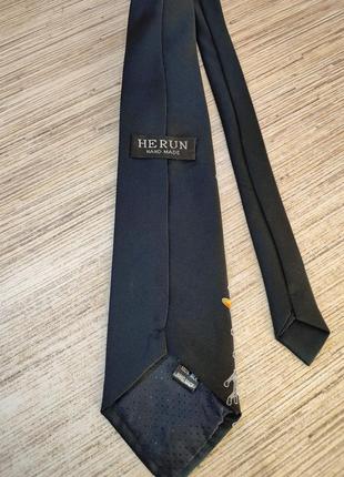 Шовкова краватка, принт барабанна установка6 фото