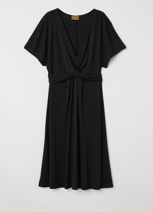 Красива чуттєва сукня h&m чорного кольору