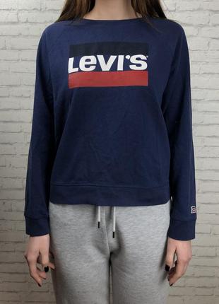 Оригінальний кроп світшот   levi’s