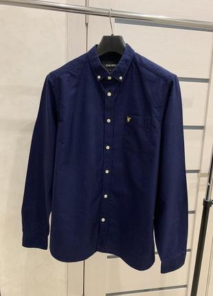 Сорочка lyle scott чоловіча синя