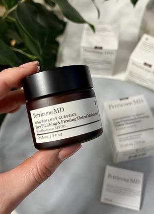 Зволожуючий крем для обличчя з тонуючим ефектом perricone md face finishing & firming tinted moisturizer broad spectrum spf 30 💫59ml