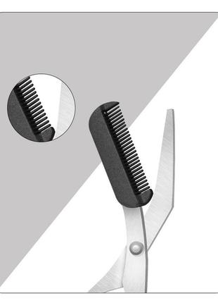 Ножиці тример для корекції брів, стрижки та догляду за бровами4 фото